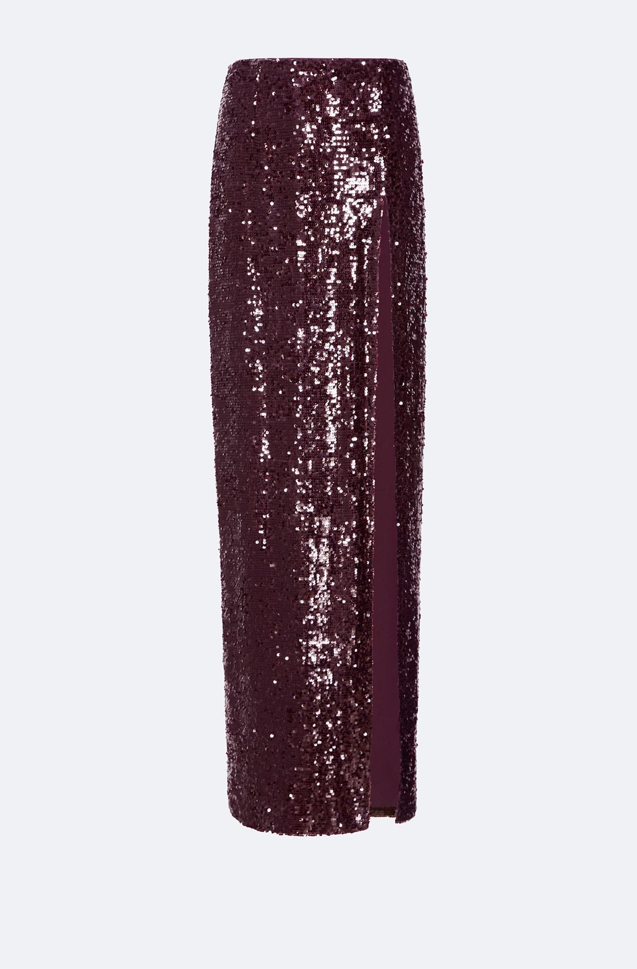 Sequin High Waist Slit Maxi Skirt - LAPOINTE