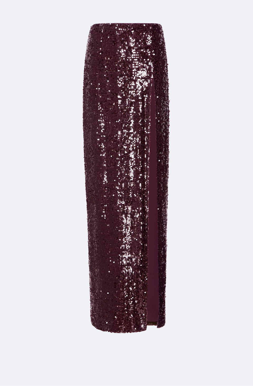 Sequin High Waist Slit Maxi Skirt - LAPOINTE